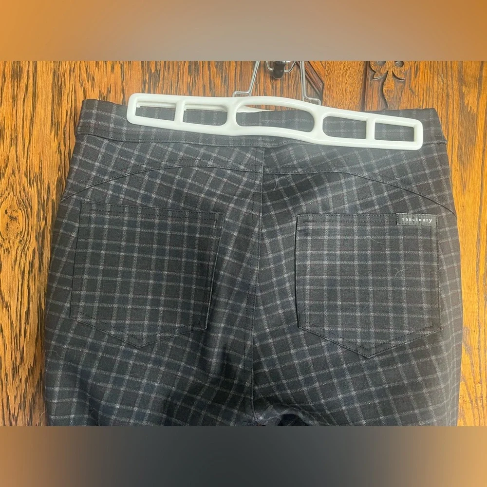 Sanctuary plaid leggings size small
